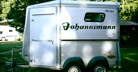 Extra-wide Böckmann trailer